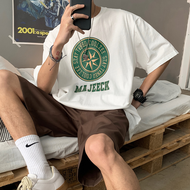 【Size M-8XL】Oversized T-shirt Summer short sleeve Men's casual Graphic T-shirt T-shirt Short-sleeved