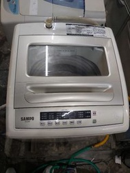 二手中古聲寶10公斤洗衣機，2013年，型號ES-A08F，保固3個月，請加line帳號chin0290問大戶藥師