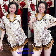 Cool latin silk batwing thigh set for summer