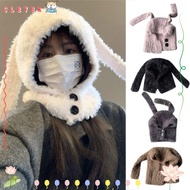 CLEVER Plush Bomber Hats, Warm Ear Protection Balaclava Caps, Long Ears Winter Autumn Hats