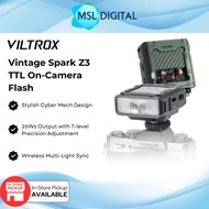 Viltrox Spark Z3 TTL On-Camera Flash Pocket-Sized Cyber Mech Style For Fujifilm Nikon Cameras