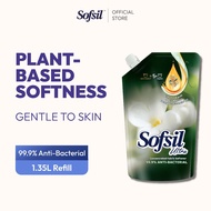 Sofsil Ultra Concentrated Fabric Softener (99.9% Anti-Bacterial) 1.35L Refill
