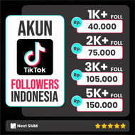 Akun TikTok Siap Pakai Followers Indo Real User Aktif 100% Bergaransi Bisa Live &amp; Jualan