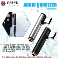CHINK Typec To 3.5mm Audio Adapter  Aluminium Alloy 3.5MM For Huawei Mobile Phones