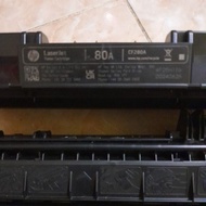 hp TONER LASERJET 80A/X (CF280A) USED ORIGINAL COPOTAN PRINTER