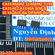 2pcs CA3140AMZ 3140AMZ 3140 CA3140 CA3140A SOP-8 single OPAMP amplifier IC kde0921