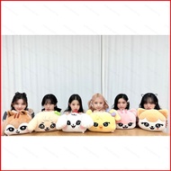 YB2 IVE MINIVE Plush Dolls Throw Pillow Gift For Girls GAEUL YUJIN LIZ LEESEO WONYOUNG REI Home Deco