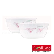 Corelle Lilyville ชามบะหมี่ 900 มล. ขนาด 6.4 นิ้ว (15.5 ซม.)จำนวน 2 ชิ้น / C-03-428 LV-2