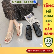 (GOOD QC STANDARD VERSION) TYPE 1 women's slingback shoes with crisscross straps, high quality QC ru