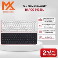 RAPOO E9350L Multi-mode Wireless Keyboard – Ultra Thin, Smooth Scissor Keys, Bluetooth Connection & 