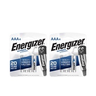 [Bundle of 2] Energizer AAA Ultimate Lithium 4 Piece Battery Pack