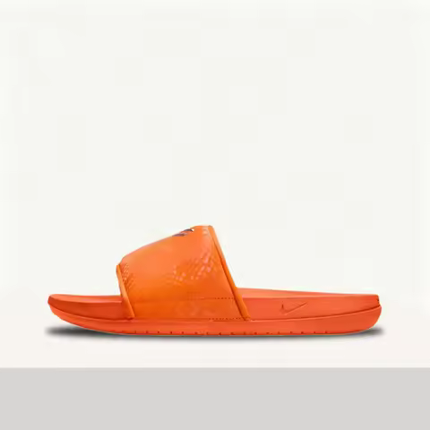 Nike Kobe Offcourt Slide Comfortable, Breathable, Soft Slide Sandals for Both Men and Women - Orange