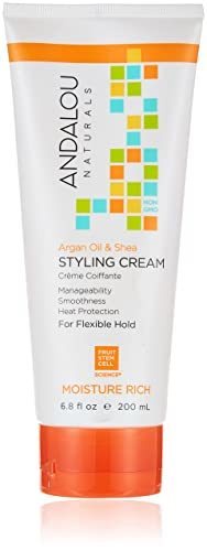 ▶$1 Shop Coupon◀  Andalou Naturals Styling Cream Ounces, Argan Oil &amp; Shea, 6.8 Fl Oz