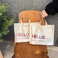 High-End Thickened Plastic Handheld Clothing Store Womens Apparel Shopping Packaging Bag Attractive