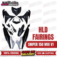 HLD FAIRINGS FOR SNIPER 150 MXI V1 BLACK