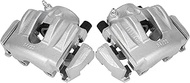 SCITOO 19B1619 19B1618 Front Left & Right Disc Brake Calipers w/Bracket Fit For BMW 320i 2001-2005,F