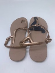 巴西🇧🇷直送 Havaianas Freedom Rose gold 拖鞋 巴西碼 37/38 即歐洲39/40