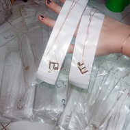 LETTER F NECKLACE INITIAL NECKLACE/ NAME NECKLACE/ RUSTPROOF TITANIUM NECKLACE/ NECKLACE/