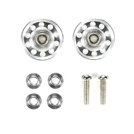 TAMIYA Roller [15437: ️700] CNC (Lightweight) 13mm Aluminum Ball-Race Rollers (Ringless)