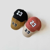 Cute Corduroy 23 Kids Hat for Children 3-10 Years Old
