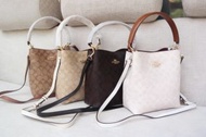 coach 2312 小號 四色現貨。老花TOWN水桶包vc材質可09手袋 斜孭袋 禮物 bag