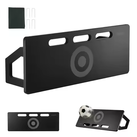 SucceBuy Soccer Rebounder Board Portable Soccer Wall with 2 Angles Rebound Foldable HDPE Kickback Re