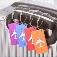 Aluminum alloy luggage tag Metal luggage tag Hang tag Luggage boarding pass Aircraft luggage tag
