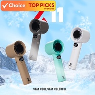 ListonX X11 High-Power Portable Fan | 150-Speed Rechargeable Handheld Mini Fan with LED Display