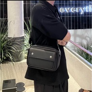 High Quality Leather Men's Crossbody Bag – Minimalist Korean Style – Work / Going Out / Going to Caf