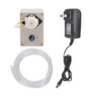 Peristaltic Pump AB21 Electric 12V/24V Silicone Tube Adjustable Speed Titration Pump Metering Pump w