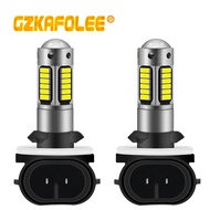 Putih H27 Led 881 H27/880 H3 Led Lampu Kabus H1 H27/881 1400lm Kuning Aksesori Alat Ganti Kereta Ker