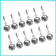 Nan 12Pcs Heavy Duty Curtain Weights Drapery Clip Keepping Curtain Panel Straight