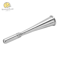 LONNGUVO Handheld Foghorn, Silver 304 Stainless Steel Boat Fog Horn, Weather Resistant Removable Mou