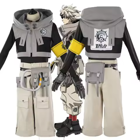 IN STOCK S-3XL Anime Gachiakuta Rudo Surebrec Cosplay Costume Wig Halloween Party Outfits for Men