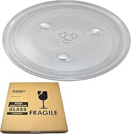 HQRP 12-3/8 inch Glass Turntable Tray compatible with Emerson P34 MW1119 MW1161 MW1162 MW1337 MW1338