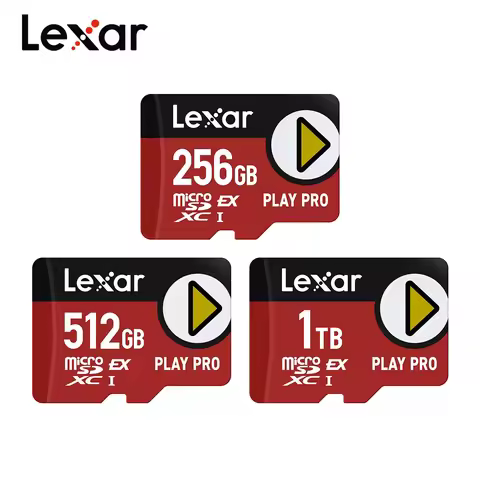 Lexar PLAY PRO microSDXC Express TF Card 256GB 512GB 1TB Max 900Mb s U3 C10 V30 Micro SD Memory Card