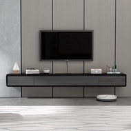 Solid Wood TV Consoles Wall Mounted Light Luxury TV Cabinet