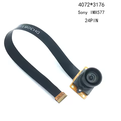 Hd camera module IMX577 sensor 24PIN interface CSI-2 serial data output fixed focus FOV 100 120 145°
