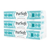 Pursoft Unscented/Lavender Vanilla/Green Tea/Citrus Verbena Scented Core 4-Ply Toilet Tissue - 30 Ro
