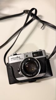 菲林相機  旁軸相機 RF Minolta Hi-Matic 7sii 連原裝相機套