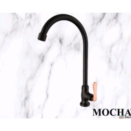 mocha brass pillar tap