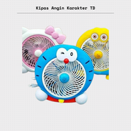 Kipas Angin Karakter TD Kipas Angin Duduk Karakter Anak (Random)