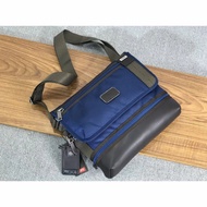 Tumi Sling Bag Travis Free Blue Embossed Blue Shoulder Sling Crossbody Slingbag Sling Branded Tumi M