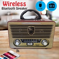 MEIER M-115BT Retro Bluetooth Radio FM AM SW 3 Band Bluetooth Phone Speaker