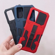 OPPO A76/OPPO A96 Vanguard Series Armor Back Cover Case with Stand