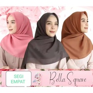Bella Square Part 4 Square/ POLOS Finey Square Hijab/
