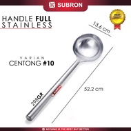 SUBRON Spatula Sodet Sutil Centong Stainless Besar Katel Kuali Wok Wajan Kuat Kokoh Masak