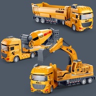 Truck Toys Excavator Mixer Truck Boom Truck Dumper Truck Construction Toy Bulldozer Car Toys