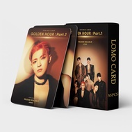 55 Chiếc ATEEZ In Your Fantasy Golden Hour Part.3 Kpop Photocards LOMO Album Bộ Sưu Tập Với WOOYOUNG