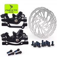 □✔ Bicycle disc brake set mountain bike road bike cable brake bicycle brake by wire